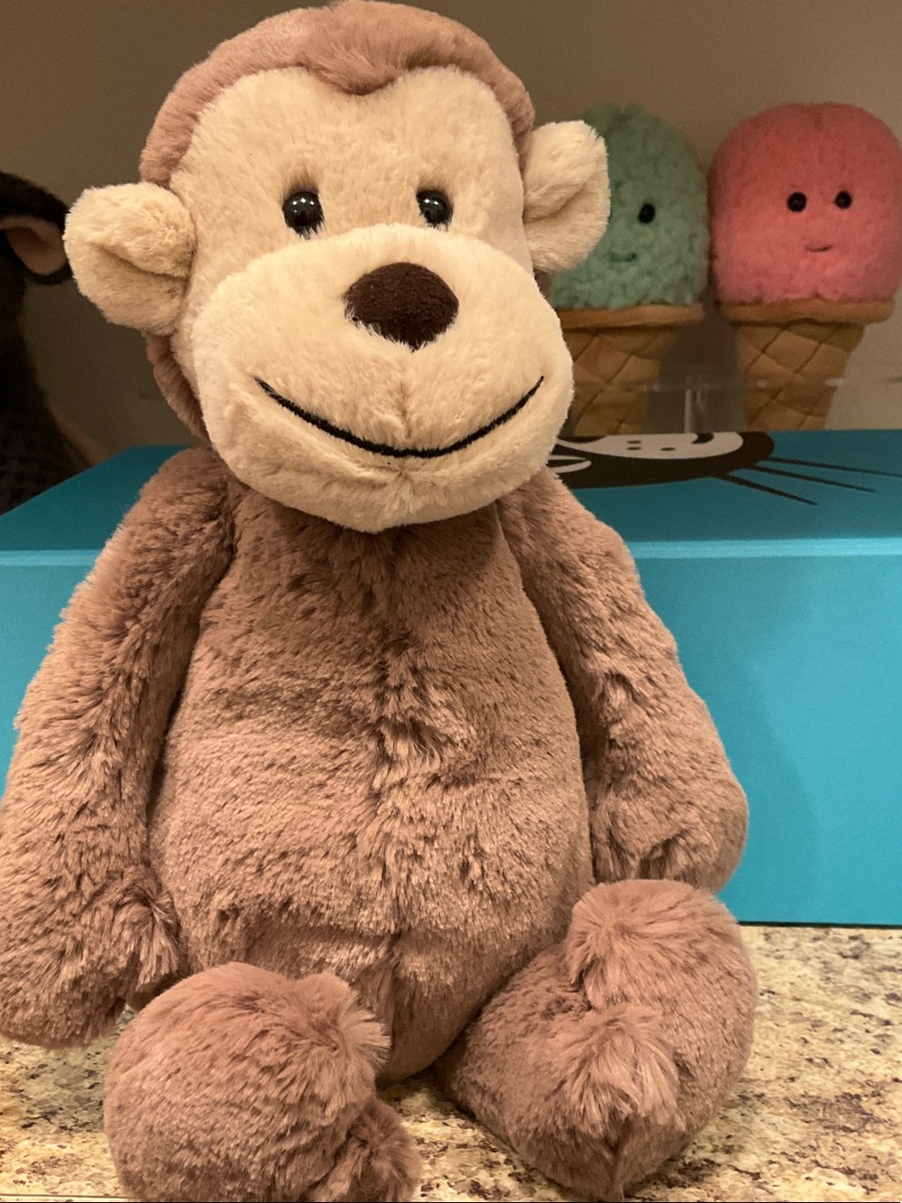 Jellycat Medium Bashful Monkey